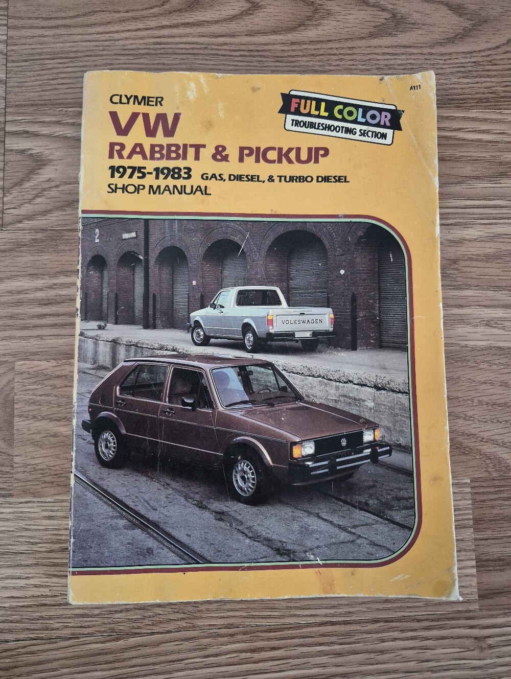 Clymer VW Rabbit & Pickup 1975-1983 Gas, Diesel, & Turbo Diesel Shop Manual